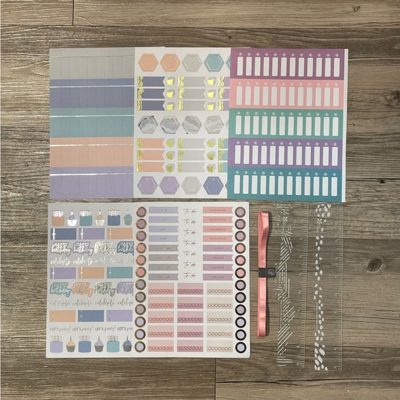 Erin Condren Bundle of Sticker Sheet perfect for Journals/Planners/Calendars - Picture 4 of 10